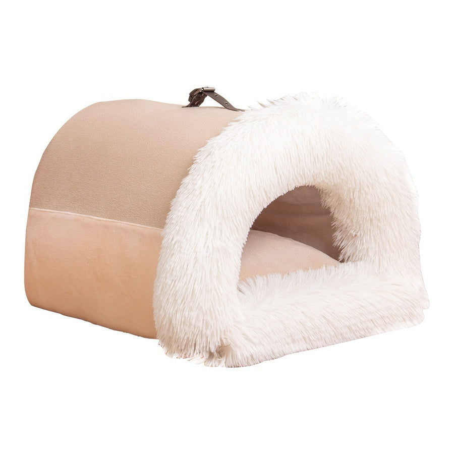 Warm Plush Pet Nest for Cats & Dogs