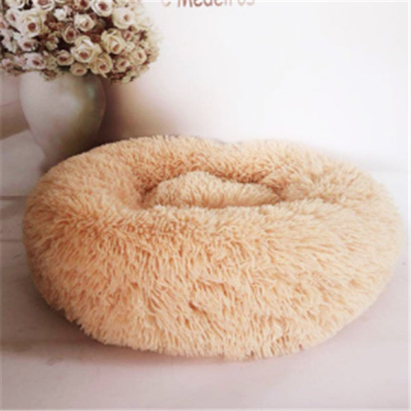 Cozy Long-Fur Cat Bed