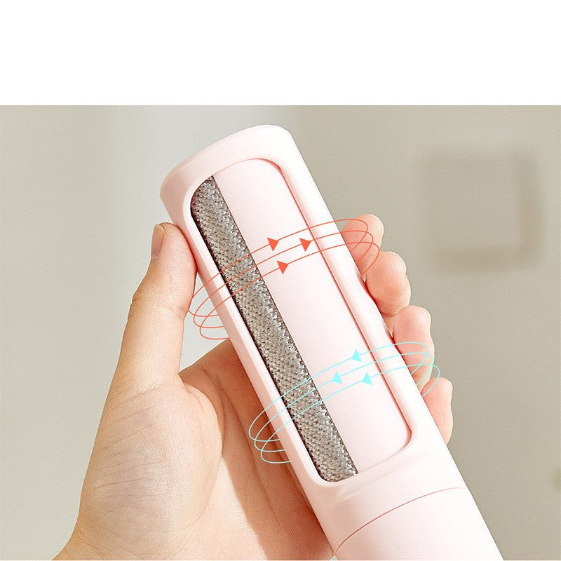 2-in-1 Reusable Pet Hair Remover – Self-Cleaning Lint Brush