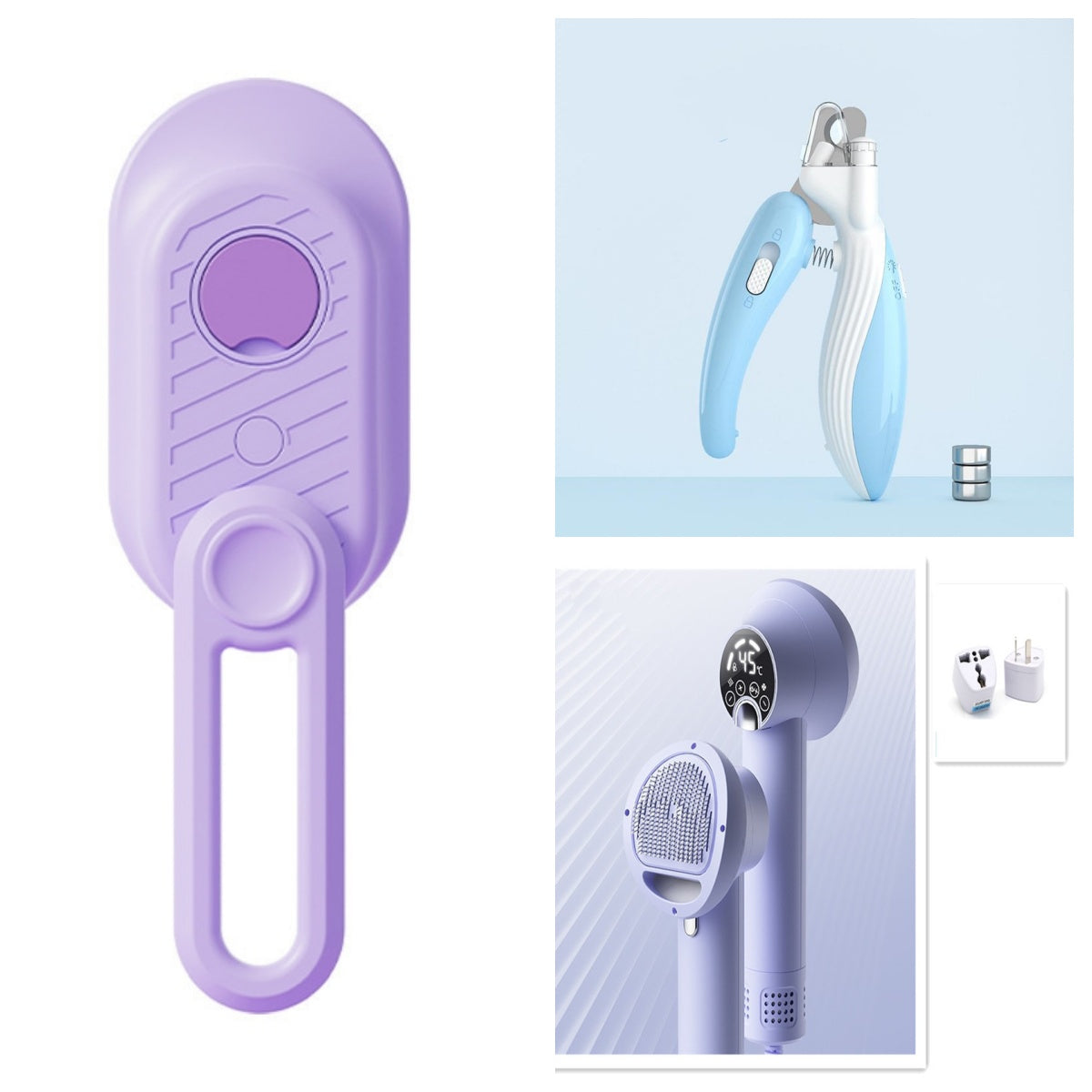 LED Electric Pet Nail Clippers – Safe & Precise Trimming