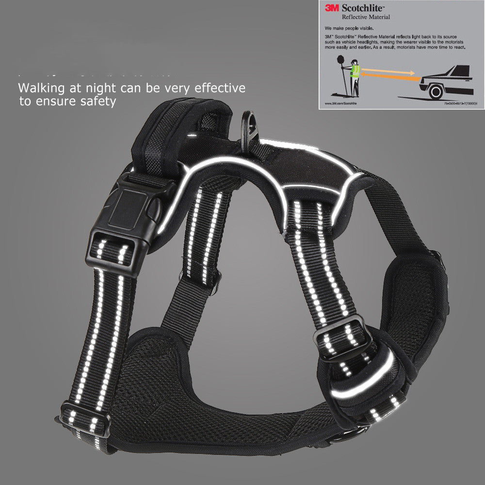 No-Pull Reflective Dog Harness – Breathable & Comfortable