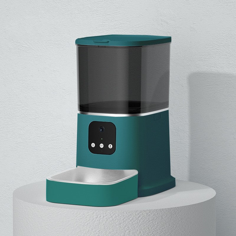 Smart Automatic Pet Feeder – WiFi App Control & Voice Call