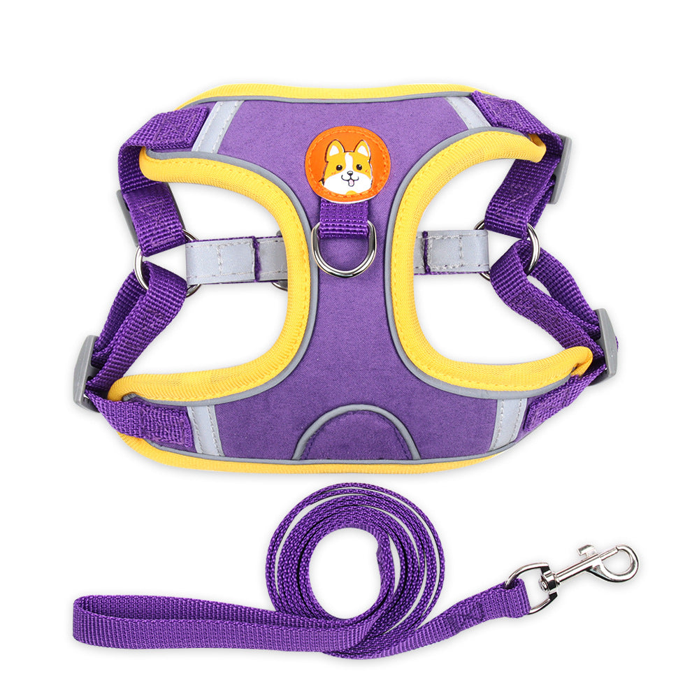 Reflective Pet Harness – Soft Mesh & Comfortable