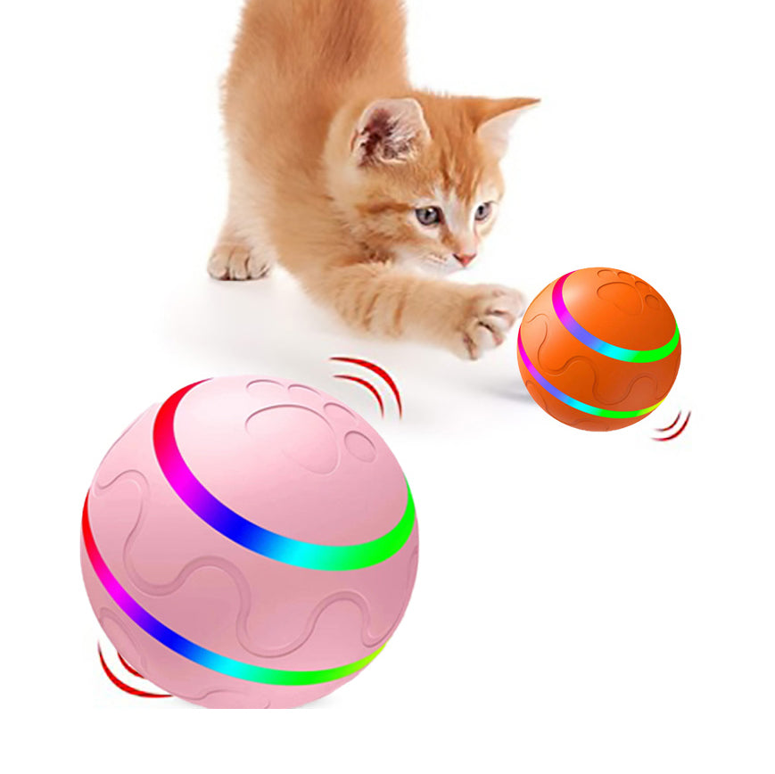 Smart USB Rotating Cat Ball Toy